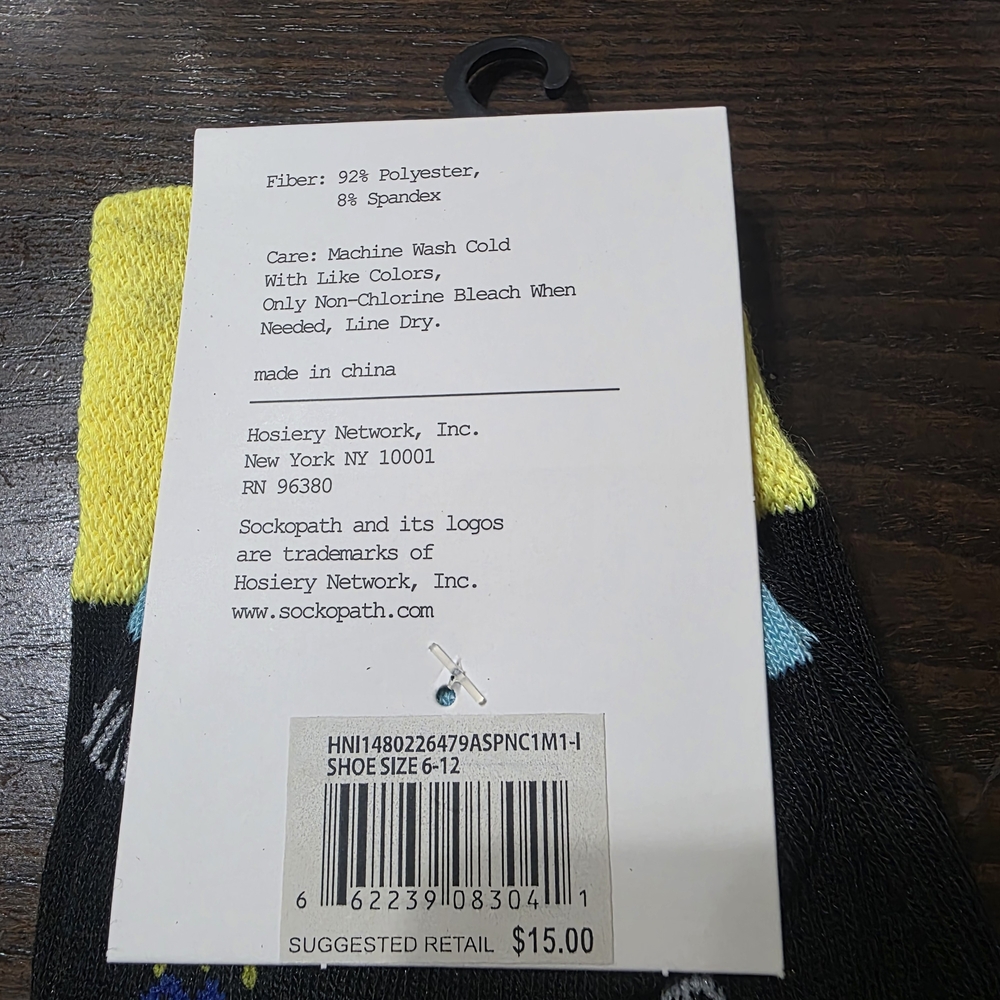 Colorful Patterned Socks by - Picture 3 of 5